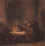 Christ at Emmaus REMBRANDT Harmenszoon van Rijn